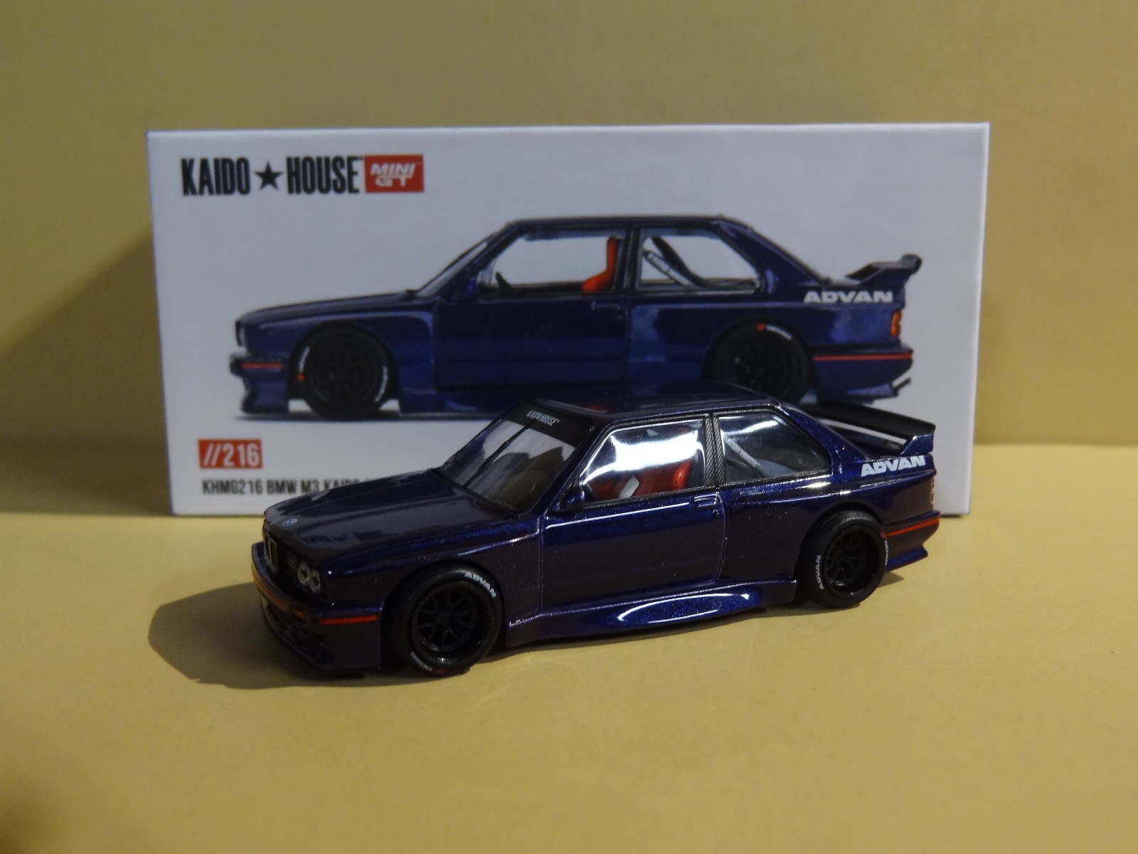 KAIDO HOUSE x MINI GT – PURPLE – BMW M3 KAIDO GT V2 #KHMG216 -SEALED