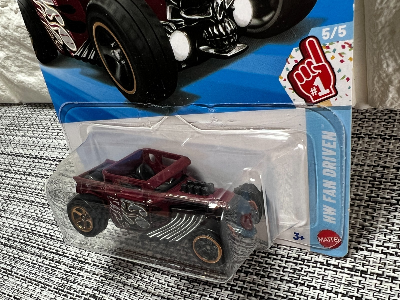 Hot Wheels HW Fan Driven 5/5 Bone Shaker 139/250 Red
