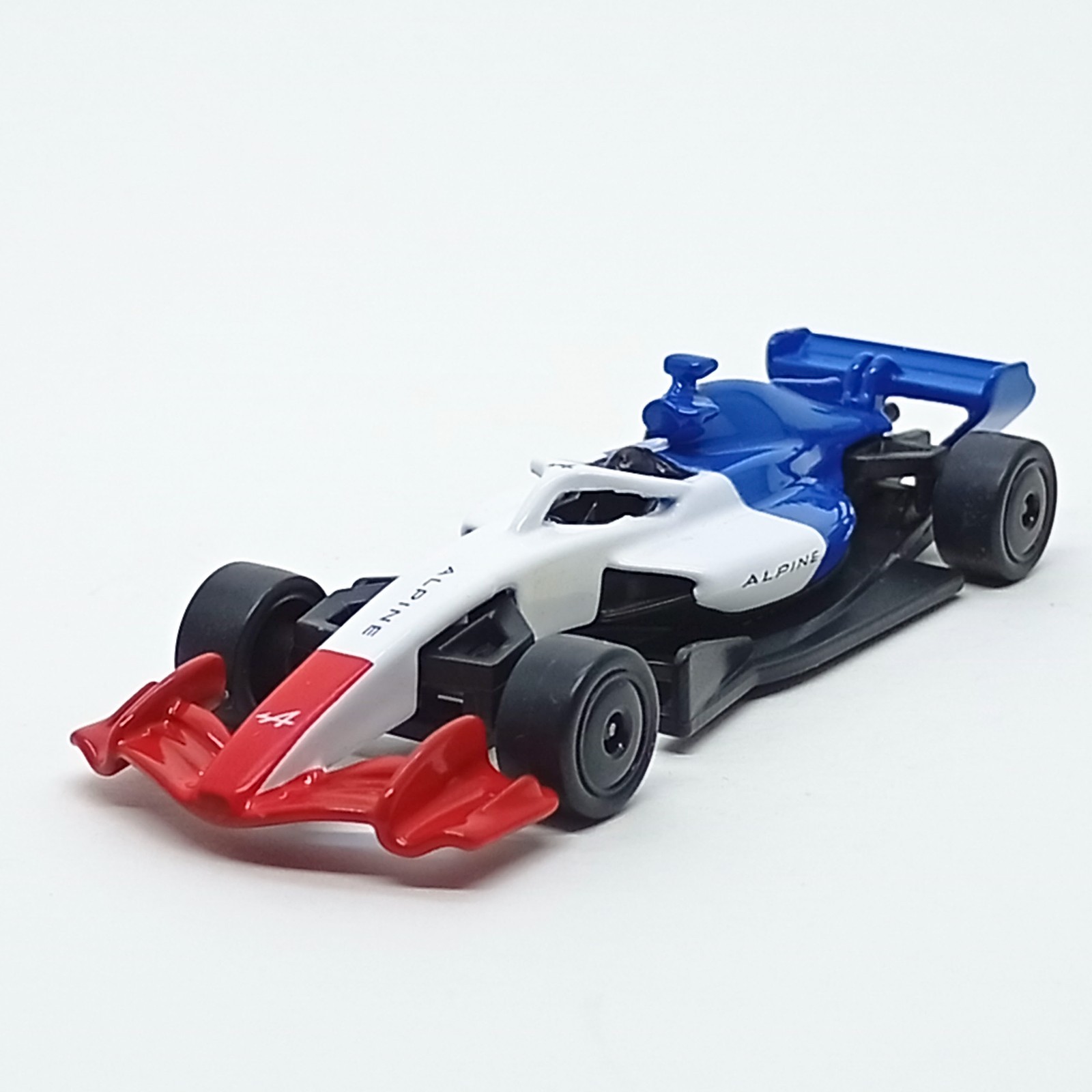 Majorette Renault Alpine Formula Race Car White / Red / Blue 1:64 3″ no Package
