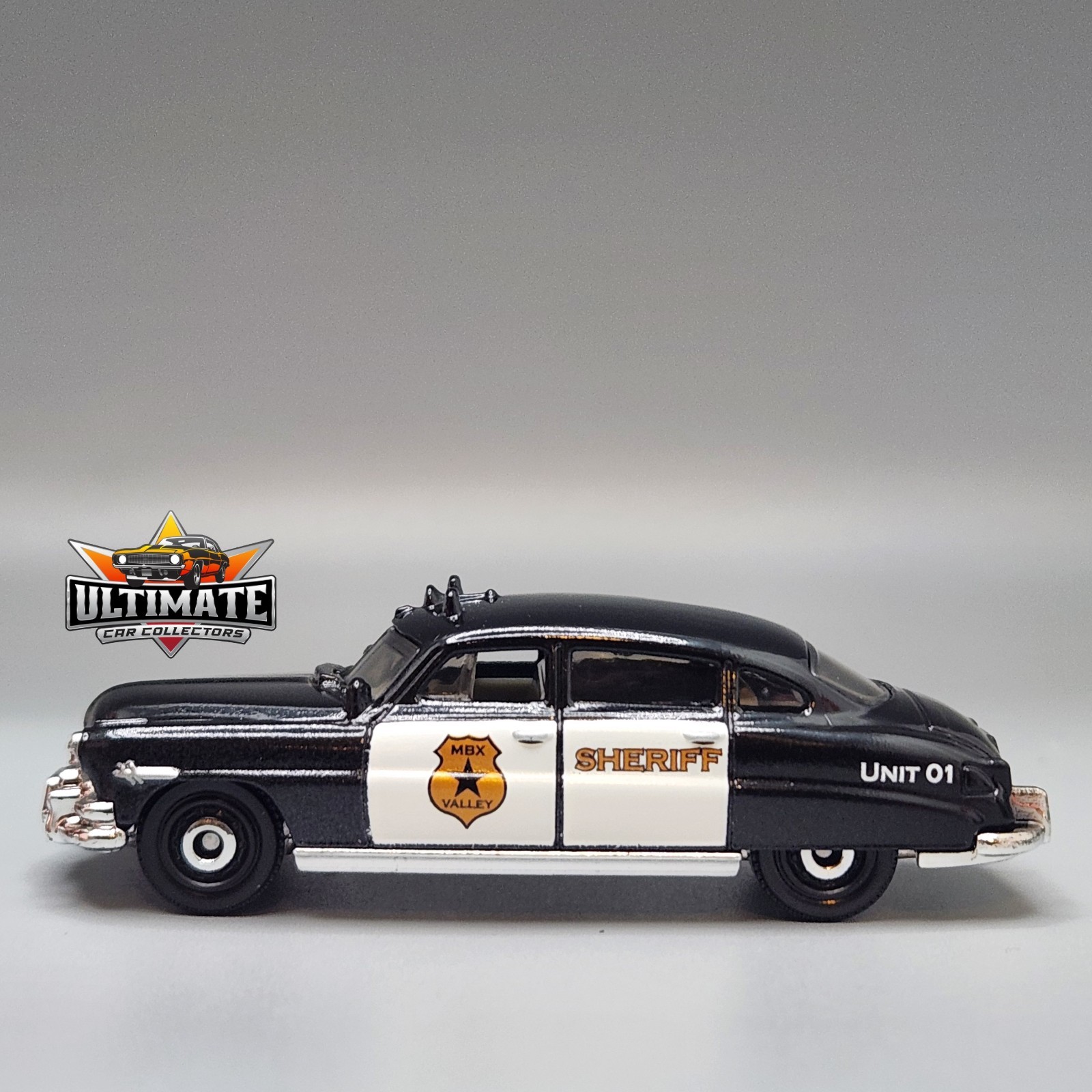 1951 51 Hudson Hornet Police Collectible 1/64 Scale Diecast Model Collector Car