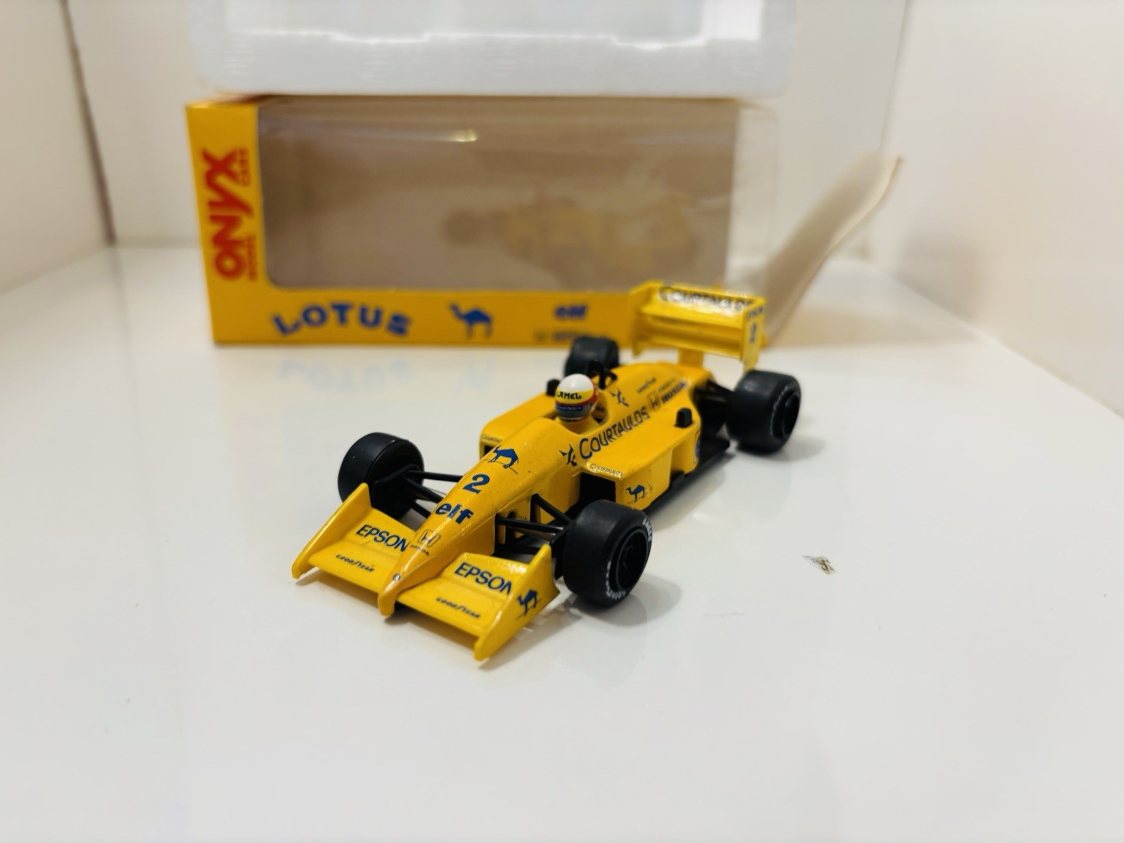 Onyx 1/43 Scale Ref.010 Lotus 100T F1 – Satoru Nakajima – Boxed