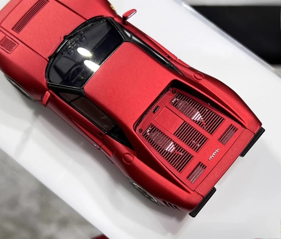1:64 DMH Rosso Corsa (Red) 1984 288 GTO Racing Sports Model Diecast Resin Car