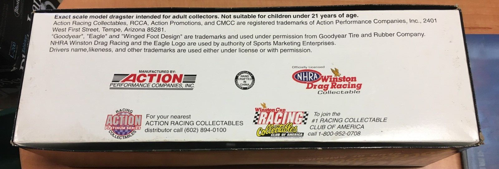 Action Performance Collectables Darrell Gwynn Coors Top Fuel Dragster 1995 1:24