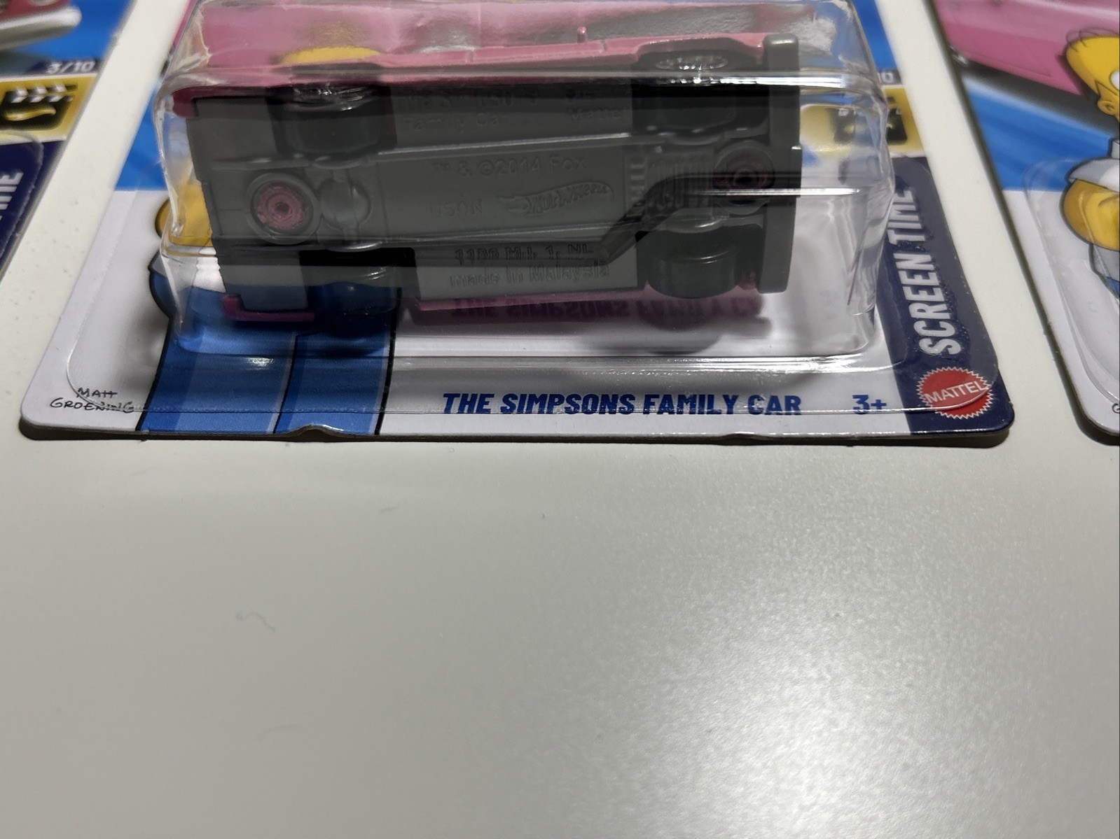 2026 Hot Wheels MATTEL Screen Time 3/10 THE SIMPSONS FAMILY CAR
