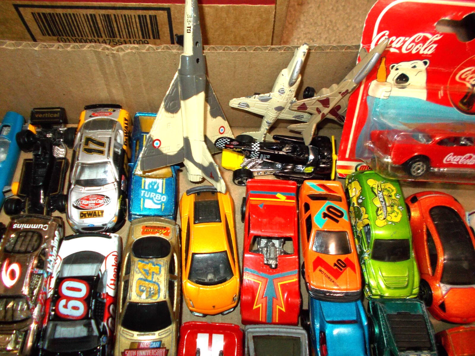 75 + LOT of 1:64 DIE-CAST & PLASTIC *HOT-WHEELS* and ETC. WHAT YOU SEE YOU GET
