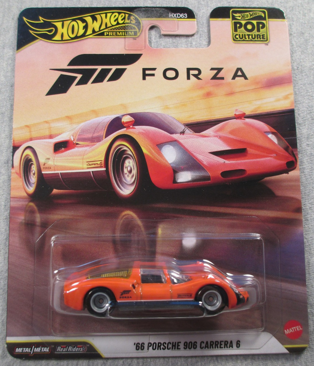 ’66 Porsche 906 Carrera 6 – Sealed die cast – Hot Wheels Pop Culture – Forza
