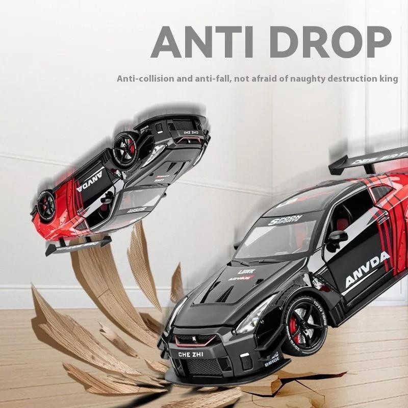 1:24 Nissan GTR Skyline Ares Car Diecast Alloy Model Metal Collection Gift NEW