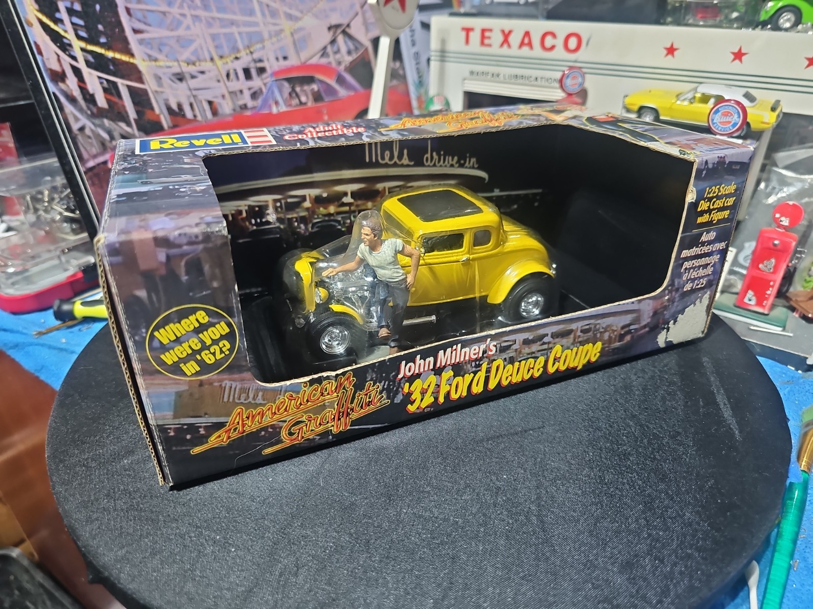 VINTAGE RARE REVELL AMERICAN GRAFFITI 1:25 FORD 1932 DEUCE COUPE JOHN MILNERS