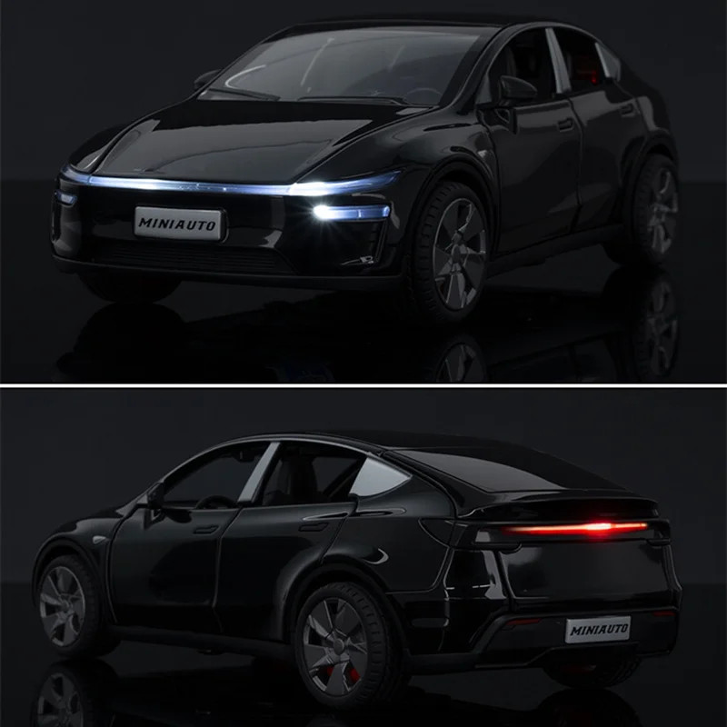 NEW 1:32 MODEL Y MODELY Diecast Model Car Sound & Light Collectible Toy Gift