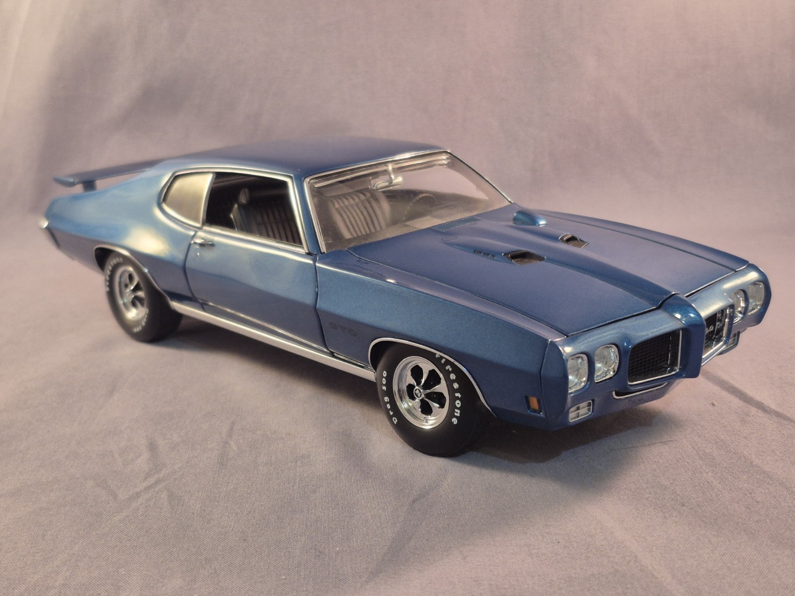 1970 Pontiac GTO The Judge Ram Air IV Blue GMP Tom’s Garage RARE /250 Diecast