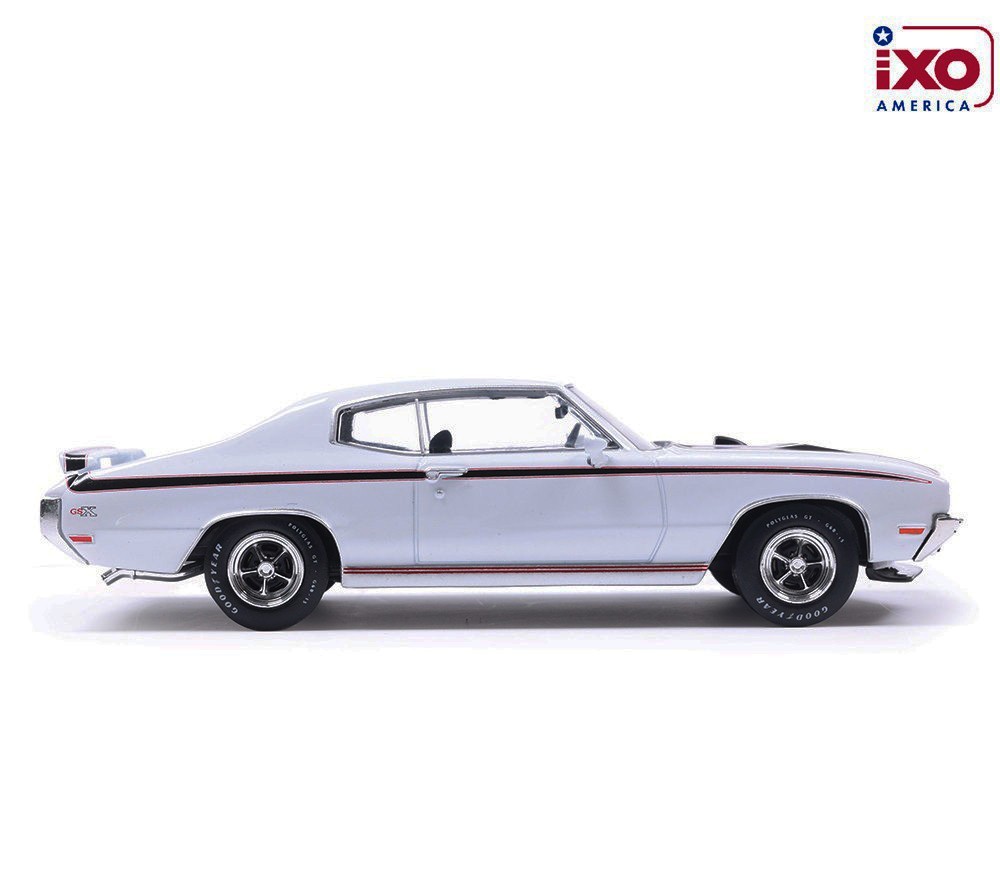IXO U43RDC010 1:43 1970 BUICK GSX (APOLLO WHITE)