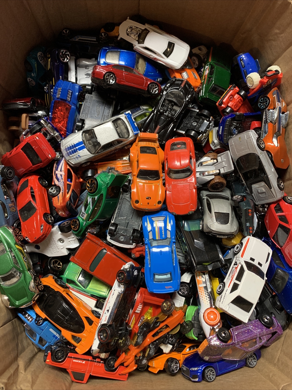 🔥Hot Wheels Lot +40 Cars Vehicles; Unsearched Matchbox, Disney, Tonka🔥🔥🔥🔥