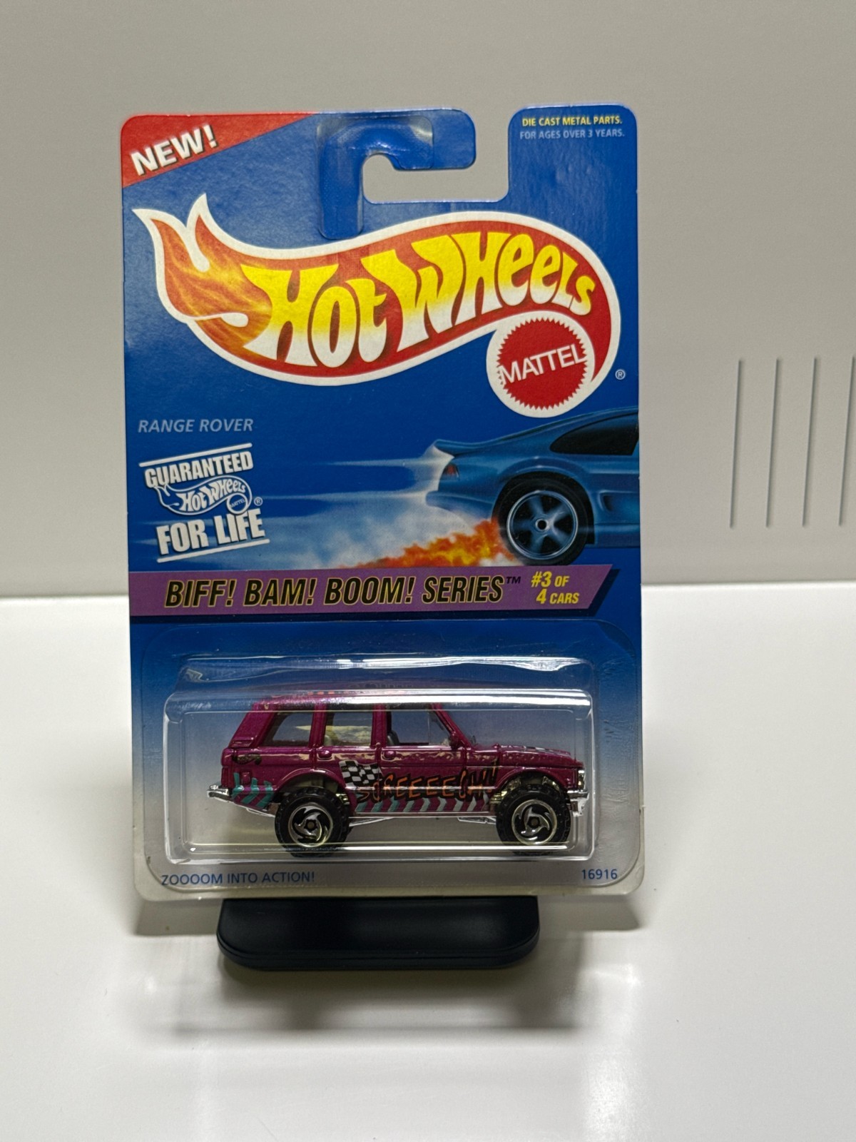 1997 Hot Wheels Range Rover Biff Bam Boom Series #3/4 Diecast 1:64 #544