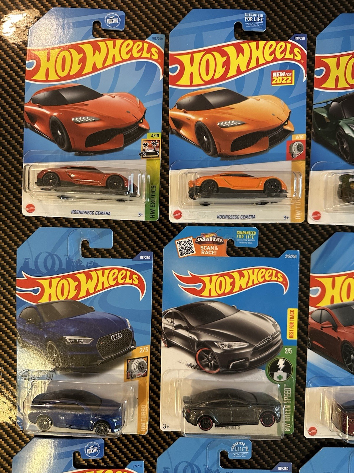 20 Lot Hot Wheels Super Car Pack Modern Classics Exotics A2 **MINT**