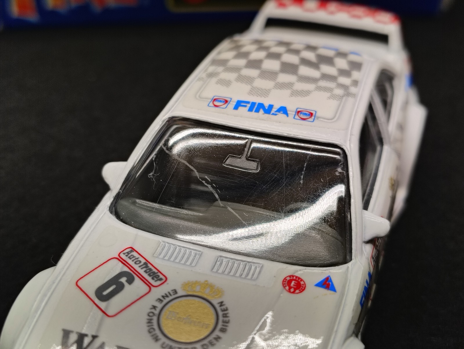Bburago 4197 BMW M3 GTR DTM Vintage 1/43 SCALE DIE-CAST Warsteiner Fina