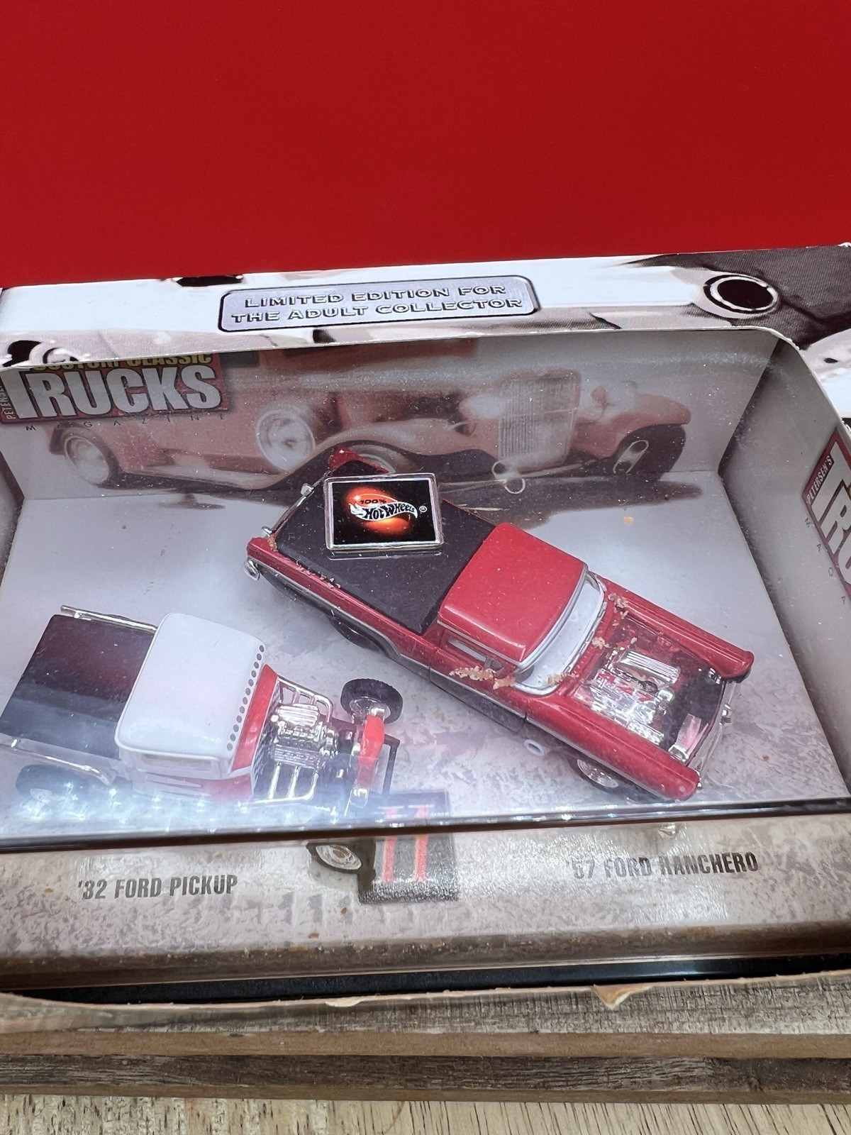 Hot Wheels Petersen’s Custom Classic Trucks ’32 Ford Pickup & ’57 Ranchero 🛞🛞