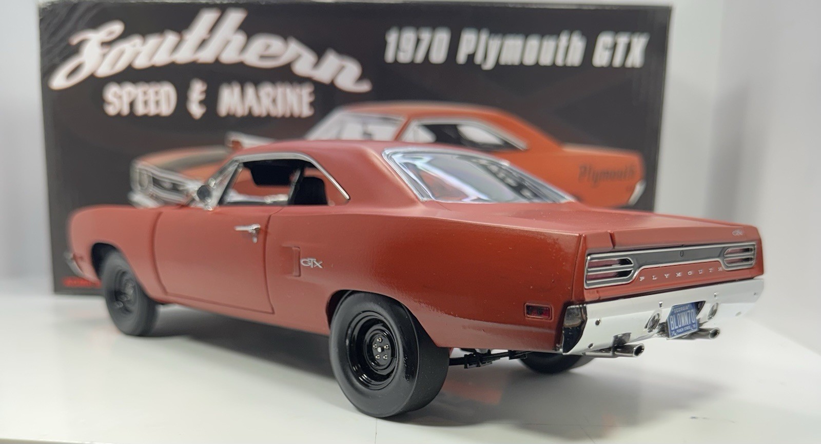 GMP 1/18 Scale 1970 Plymouth GTX “Custom 1 Of 1 Made” Removed Ugly Decals