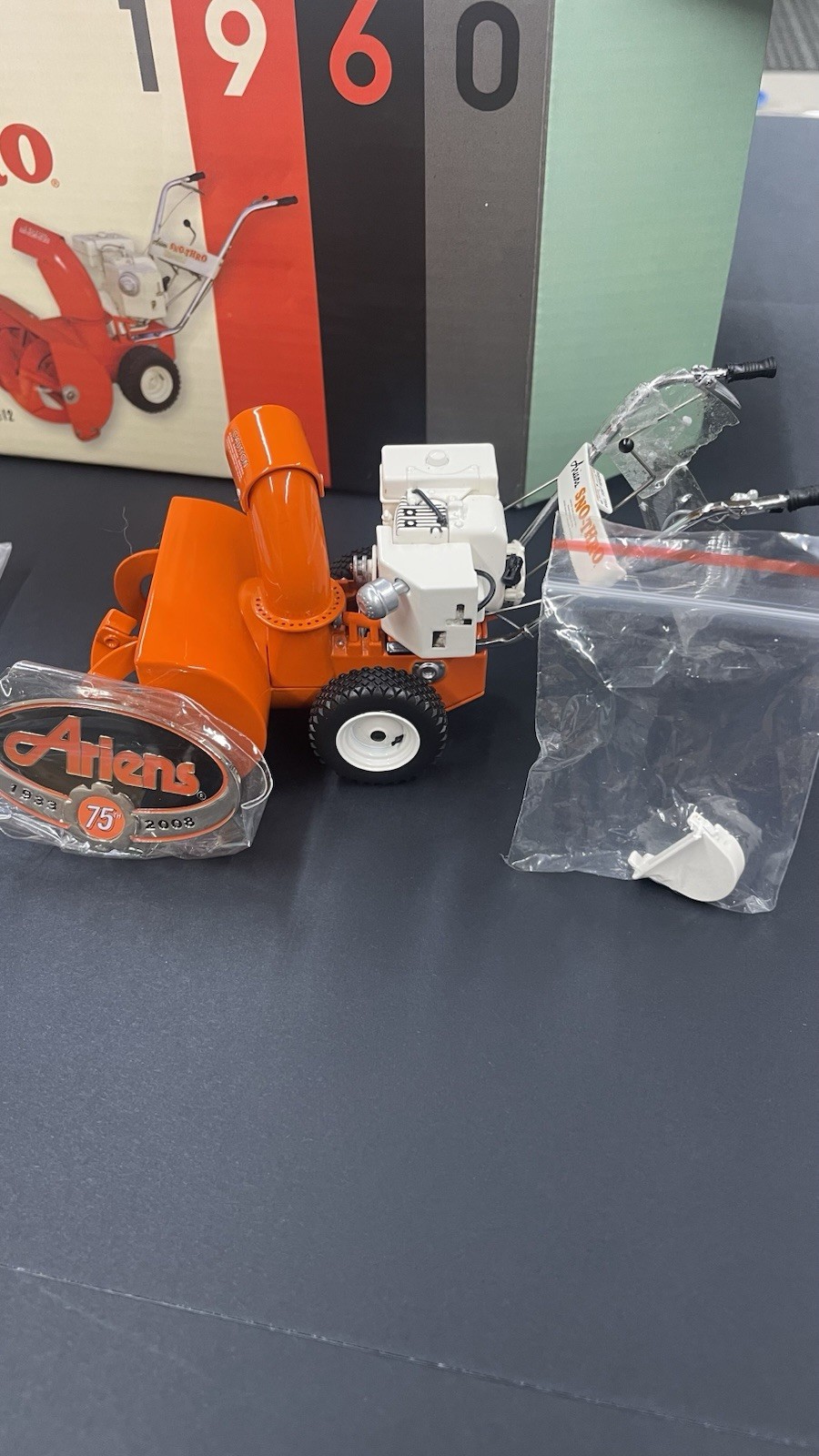 Ariens 1960 Sno-Thro 1:12 Diecast Model 75th Anniversary Complete W/ Magnet⁠