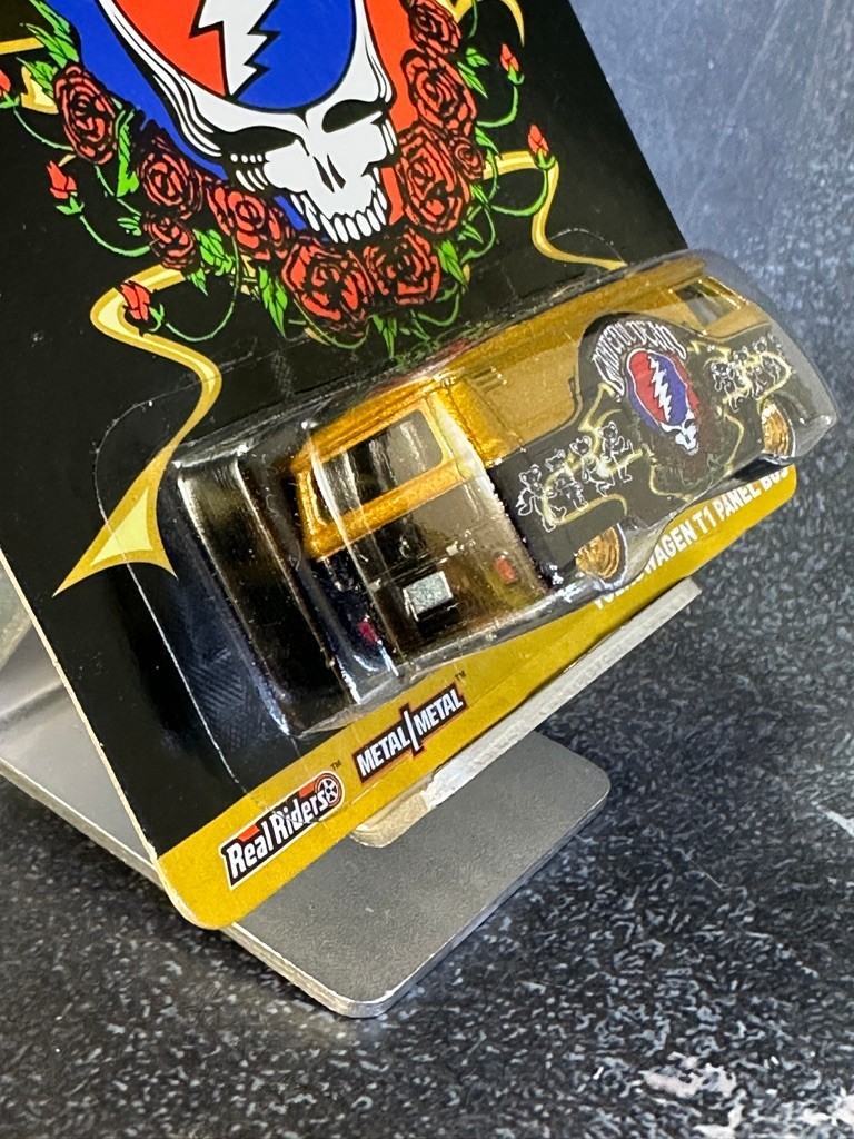 Grateful Dead VW Van / Volkswagen T1 Panel Bus Hot Wheels w/SpotCase Protector