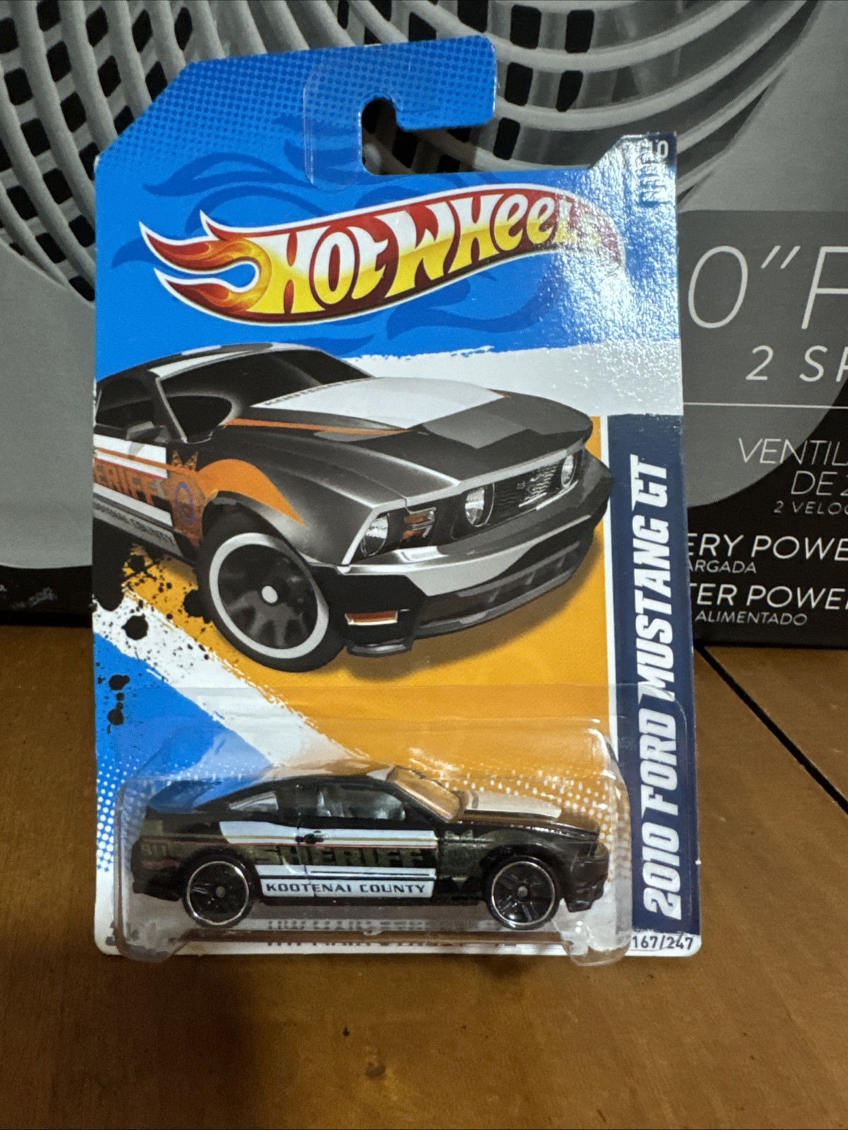Hotwheels 2010 Ford Mustang GT Sheriff Car Main Street ‘12 Read Description