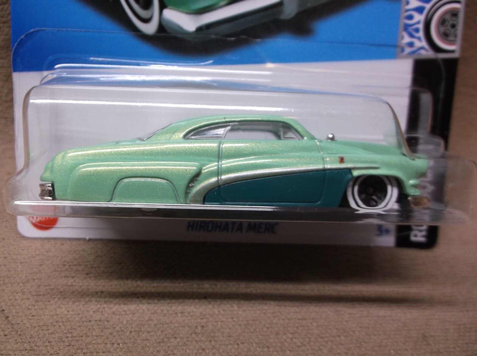 HOT WHEELS 2024 #143 LIGHT GREEN HIROHATA MERC BARRIS CUSTOM 1951 51 MERCURY