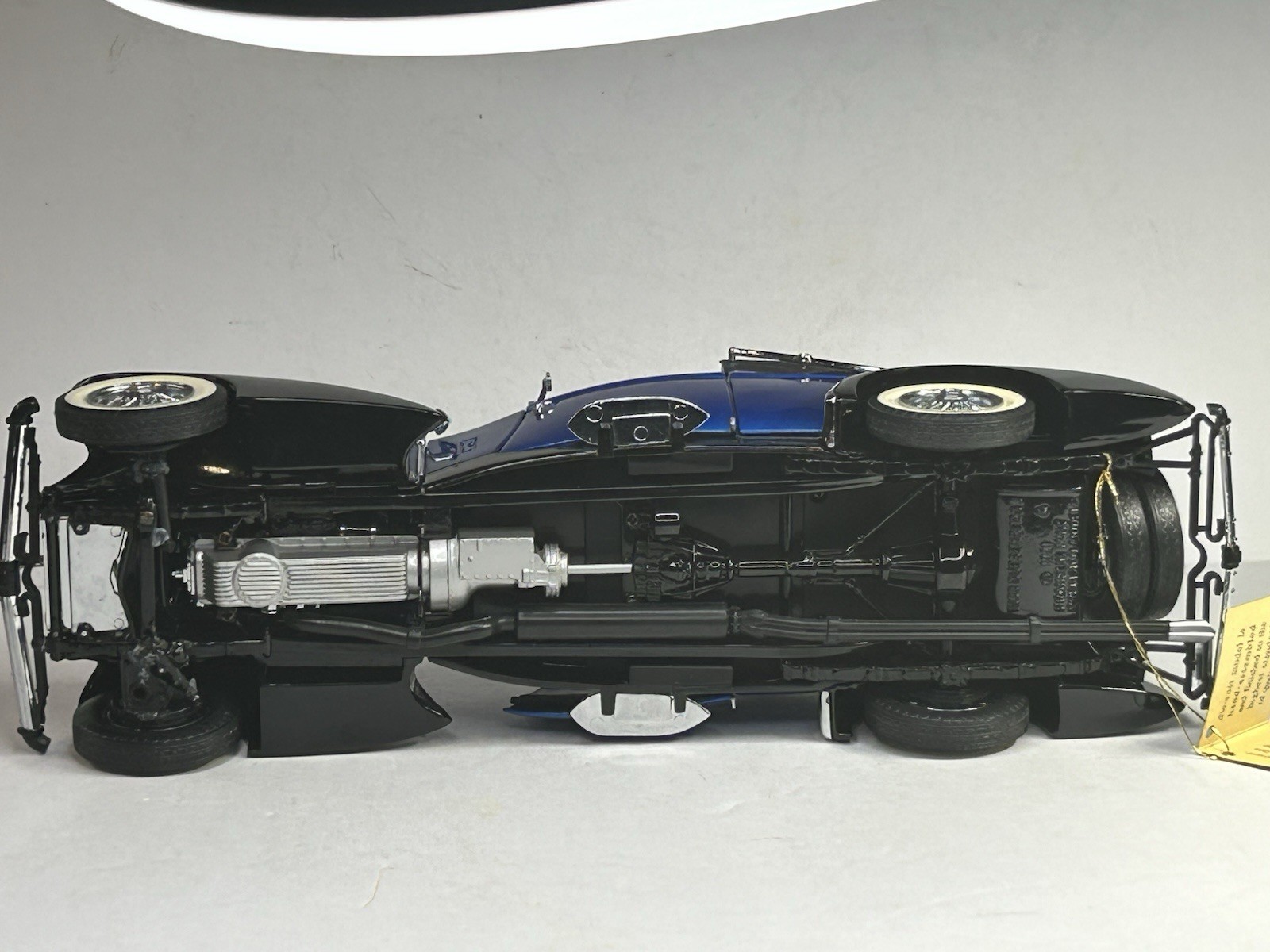 Franklin Mint 1933 Duesenberg J Victoria Blue 1:24 Die Cast B11RU77 (1991) READ