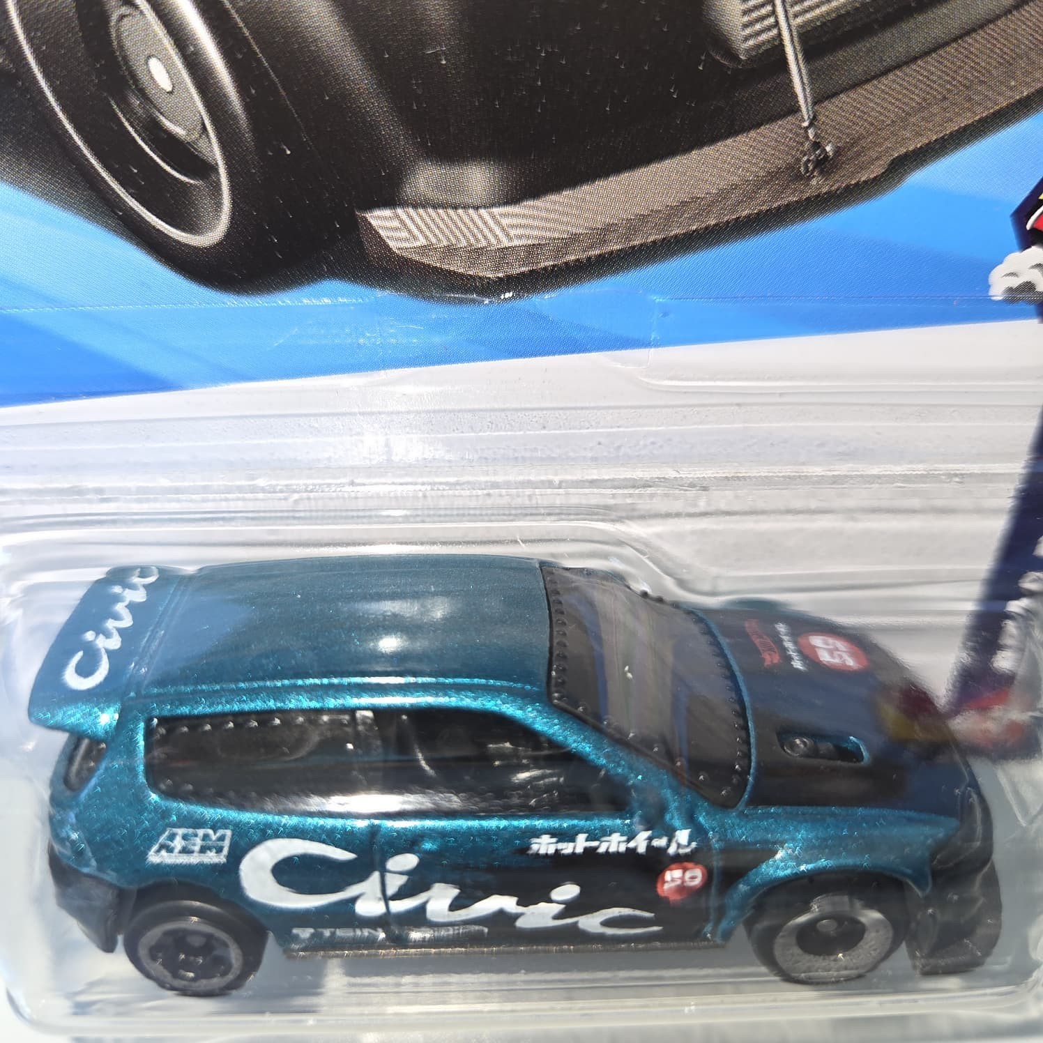 2026 Hot Wheels Mainline Honda Civic Custom & ’20 Dodge Charger Hellcat Case G