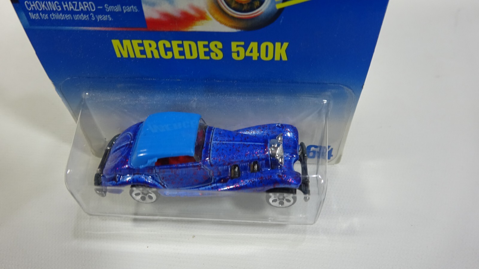1991 Hot Wheels Die Cast Cars Blue Sparkle Mercedes 540K #164 – #0422