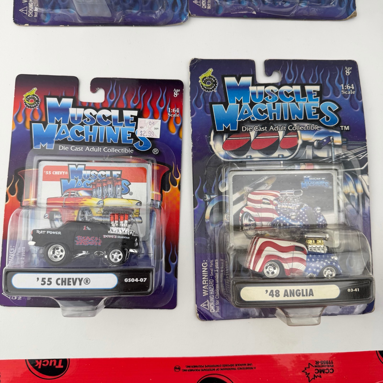 Muscle Machines Die Cast Cars ~ Lot Of 16 ~ NEW ~ chevy corvette camaro nova etc