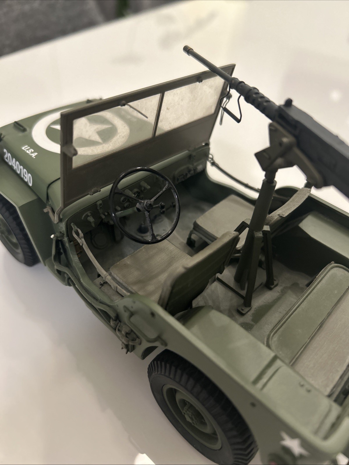 Danbury Mint 1:16 World War 2 Willy’s Jeep Replica – See Description