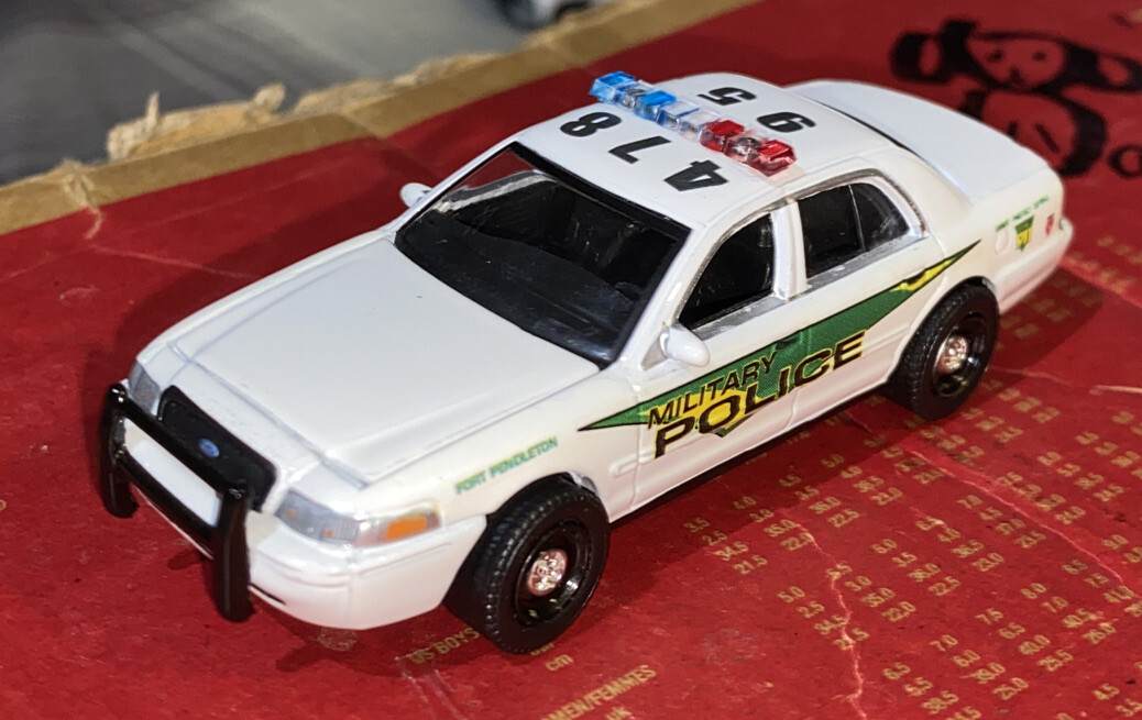 2001 Crown Victoria Police Interceptor United States Military Police Unit 1 Of 1