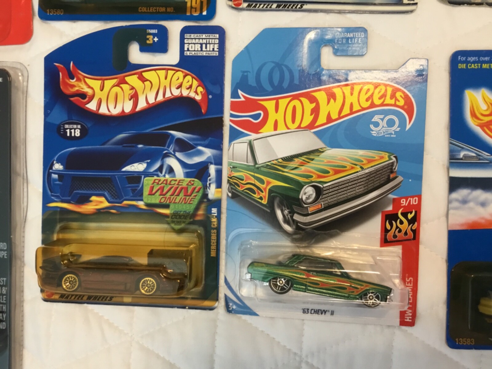 Large Lot of 10 Vintage Diecast Cars and Trucks Various Brands New