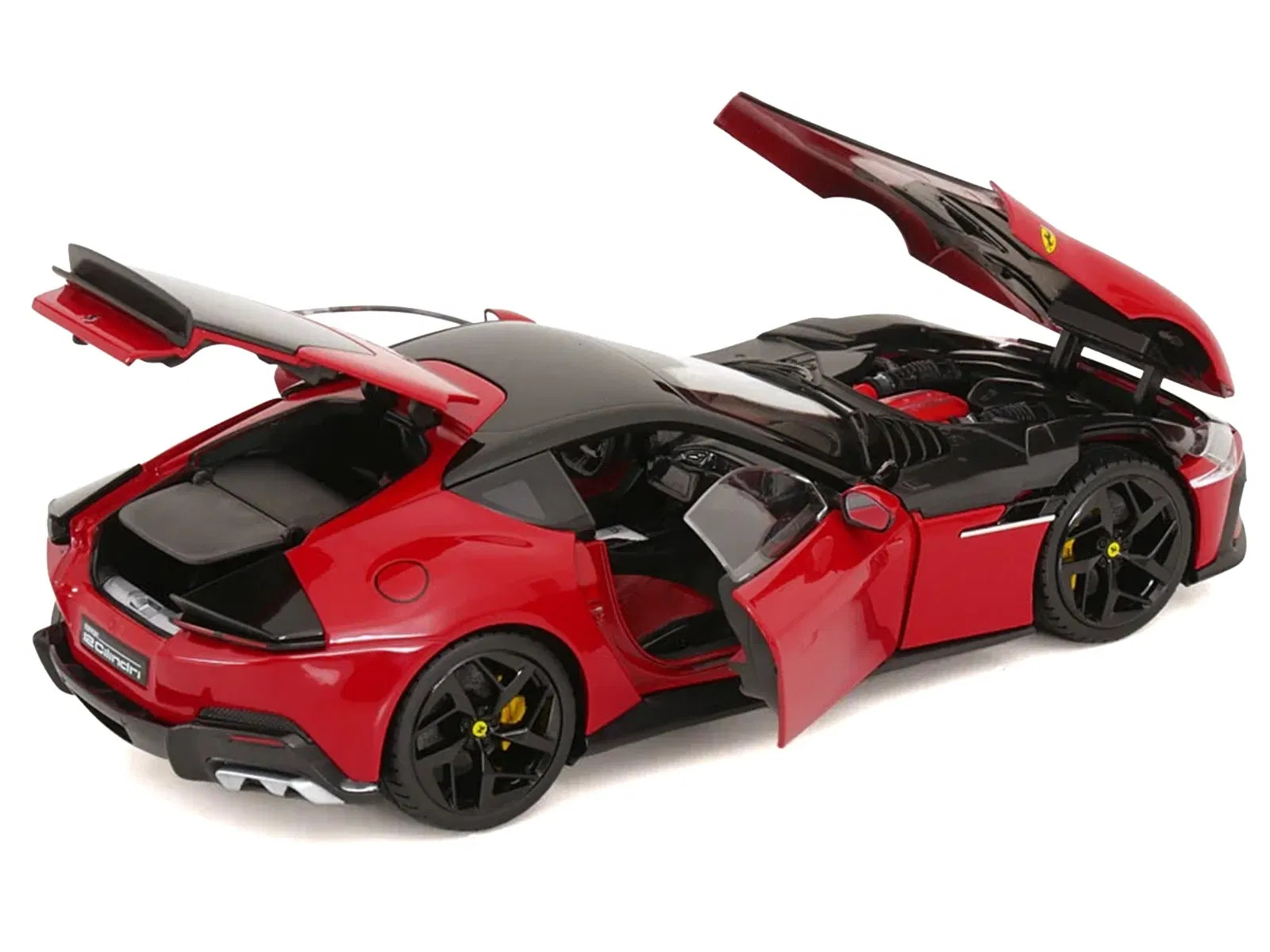 1/18 2024 Ferrari 12Cilindri Rosso Corsa Red with Black Top Diecast