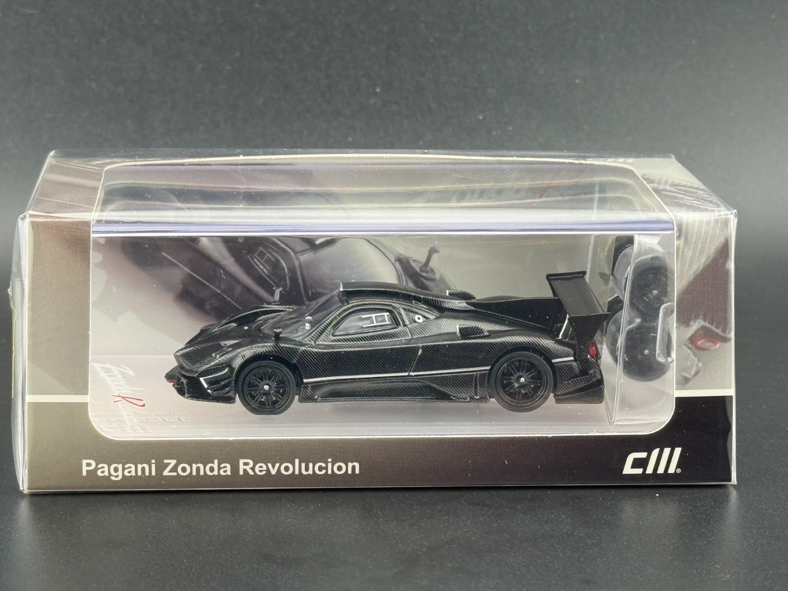 CM Model Pagani Zonda Revolucion Full Carbon 1/64