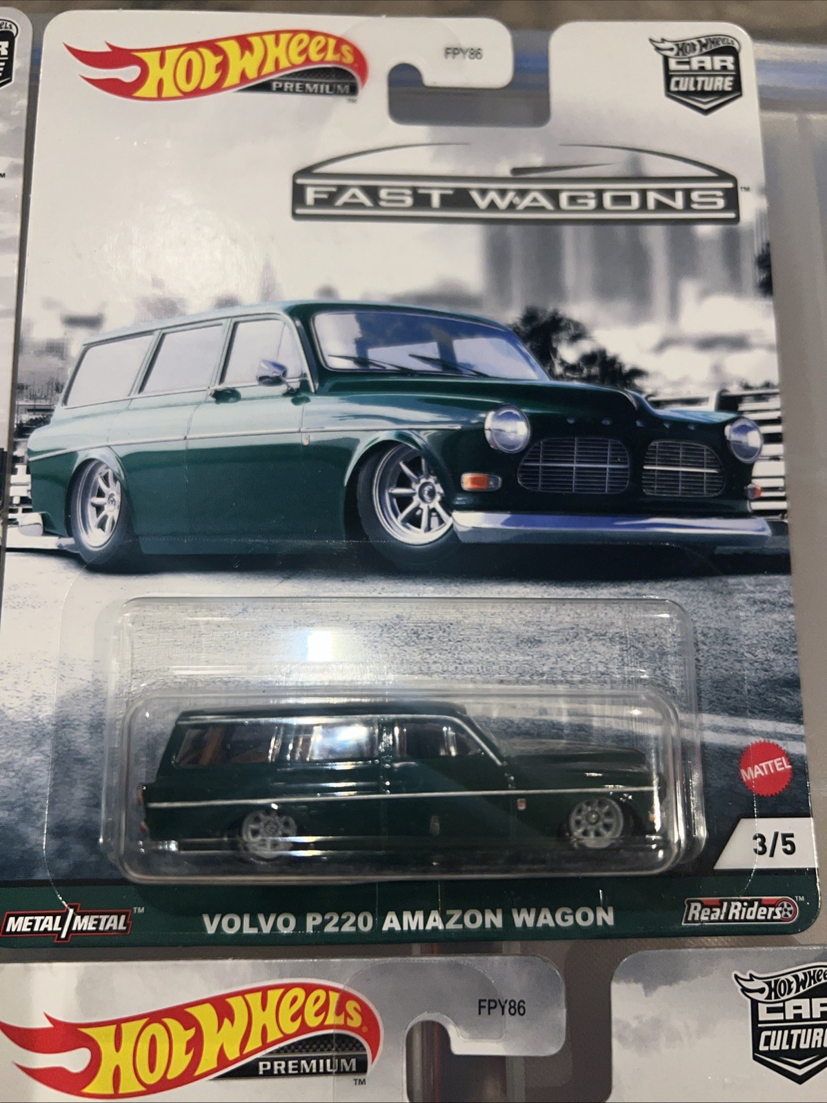 Hotwheels Premium Car Culture Fast Wagons FPY86 Set Of 4 Only See Pictures!!