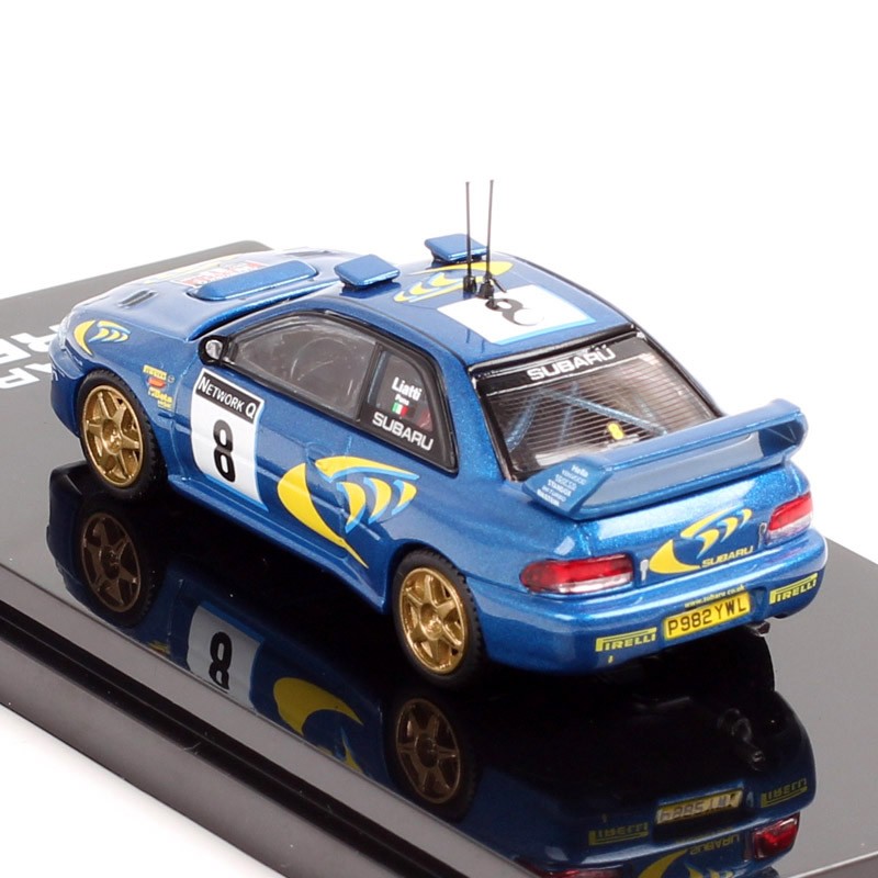 1/64 Scale Subaru Impreza WRC #3 #4 #8 RAC Rally 1997 Model Car Toy Hobby Japan