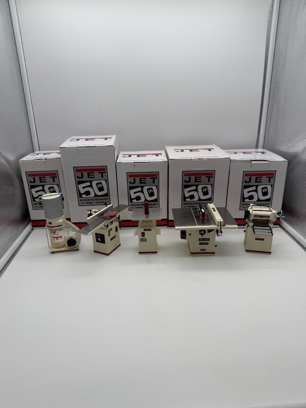 2008 50th Anniversary Jettools Cast Resin Collectibles Set of 5 See List