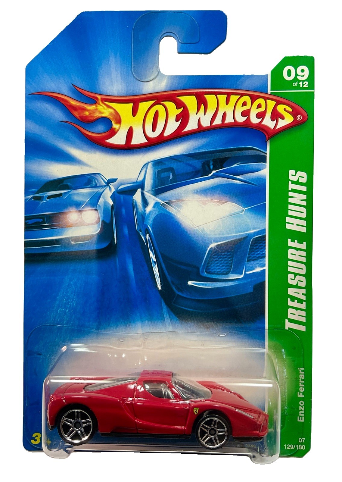 2007 Hot Wheels Treasure Hunt – Enzo Ferrari Cherry Red – THunt 9/12