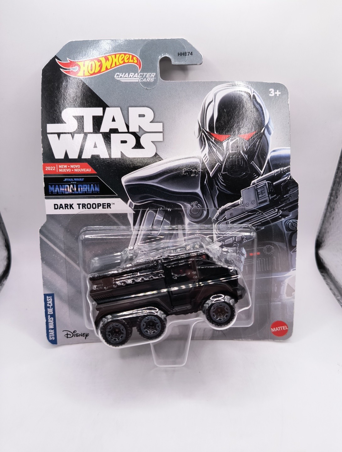 Star Wars Hot Wheels Dark Trooper Character Car Die-Cast Vehicle Brand New 2022