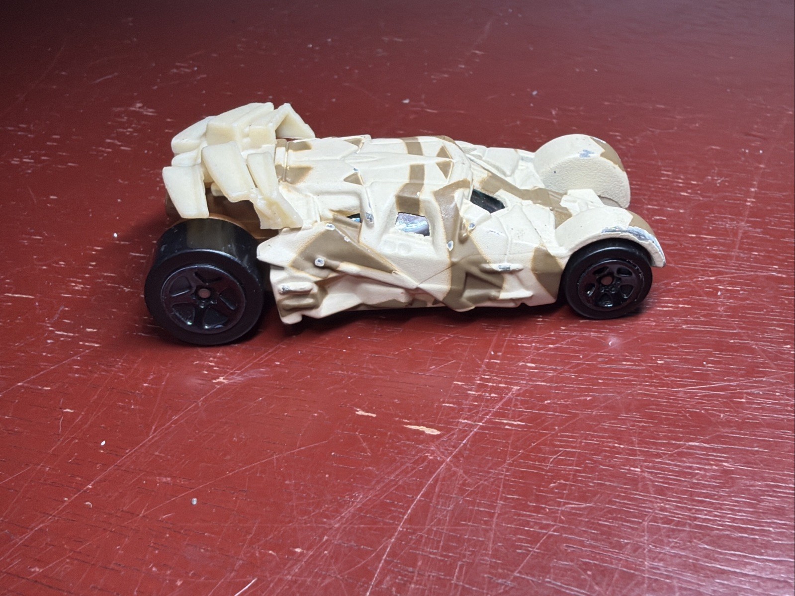 DC Comics Tumbler Batmobile Toy Car Tan Camo Bakery Crafts Diecast Vehicle