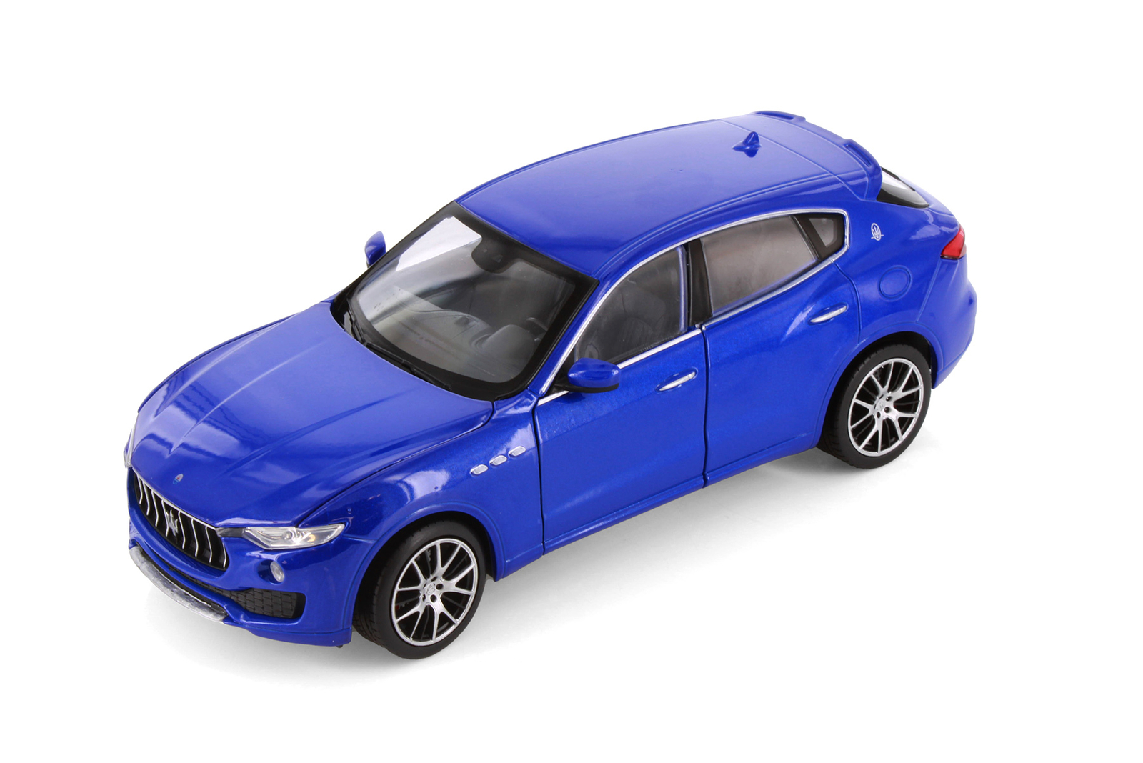 MASERATI LEVANTE BLUE LUXURY CAR 1/24 DIECAST CAR WELLY 24078/4D