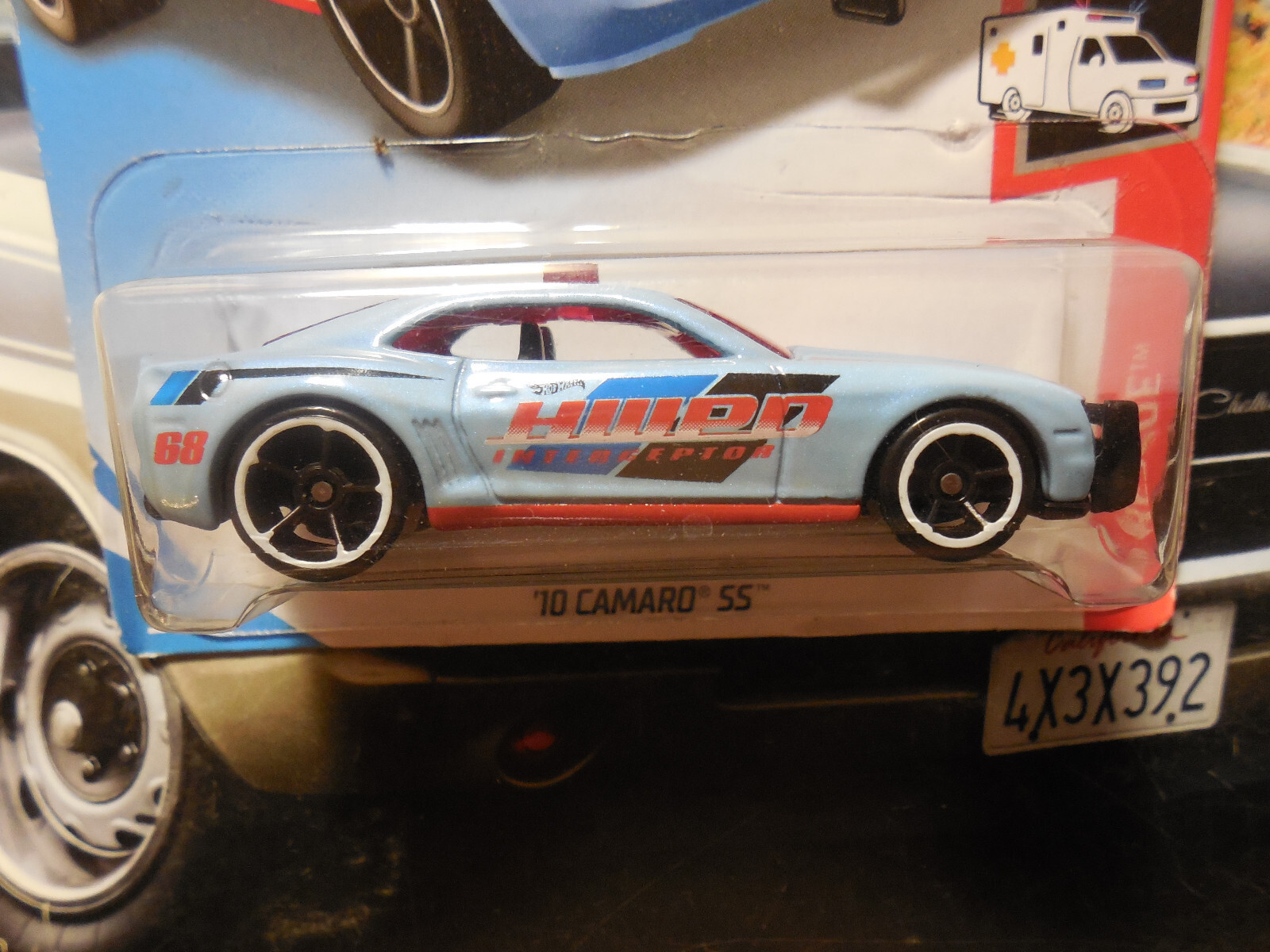 Hot Wheel ’10 Chevy Camaro SS LOT 4 HWPD Police FIRE CHIEF HWFD RESCUE CITY WORK