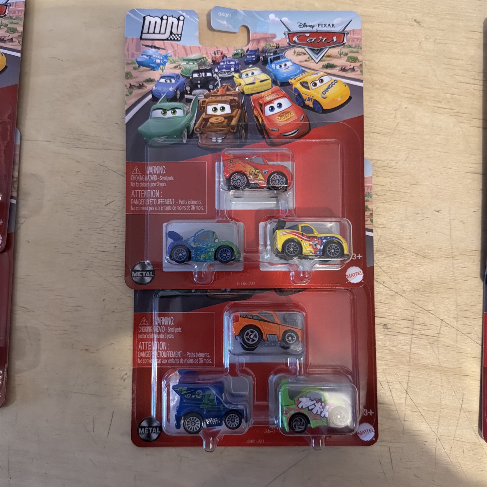 Disney Pixar Cars – Mini Racers 3 Pack (x6) – 2026 Case G