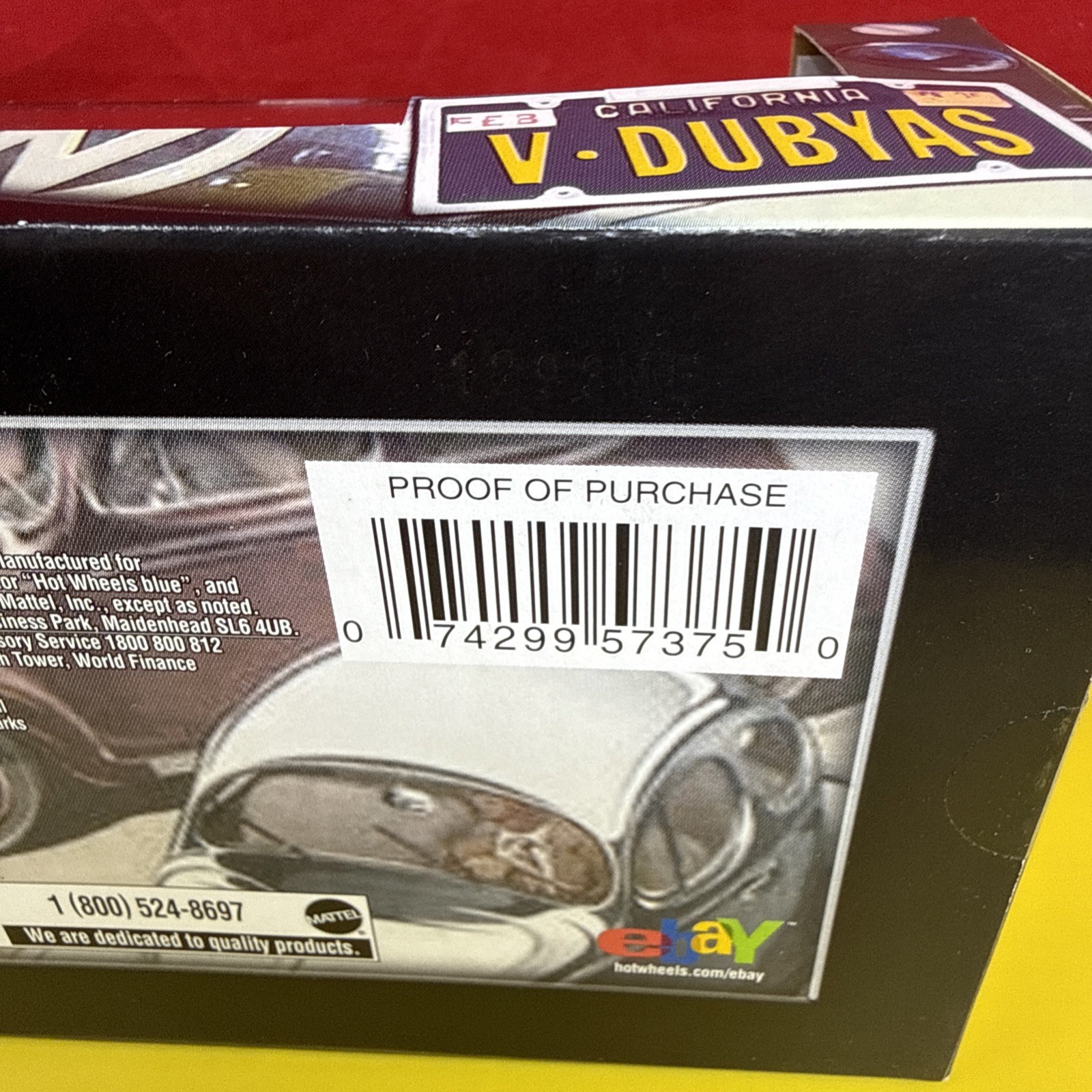 Hot Wheels 100% Volkswagen V Dubyas VW Bug Microbus 2 Car Set 2002 Vintage 1/64