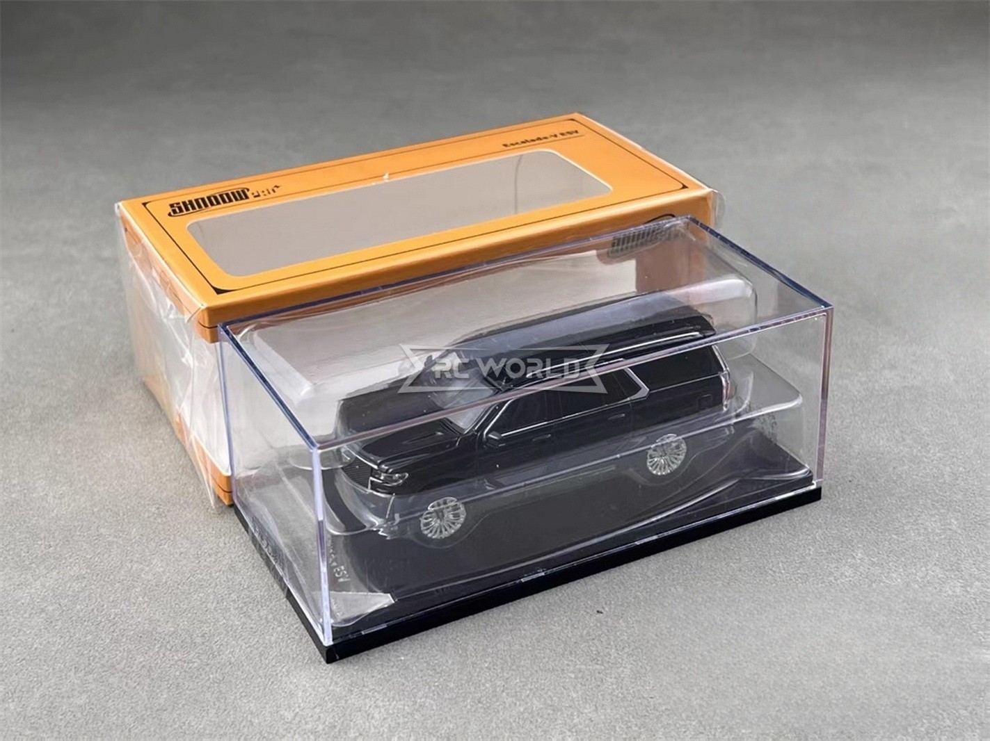 GCD 1/64 CADILLAC ESCALADE ESV Die Cast Truck -BLACK-
