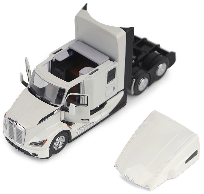 Diecast Masters Kenworth T680 Truck Tractor Pearl White 1/50 Model 71119