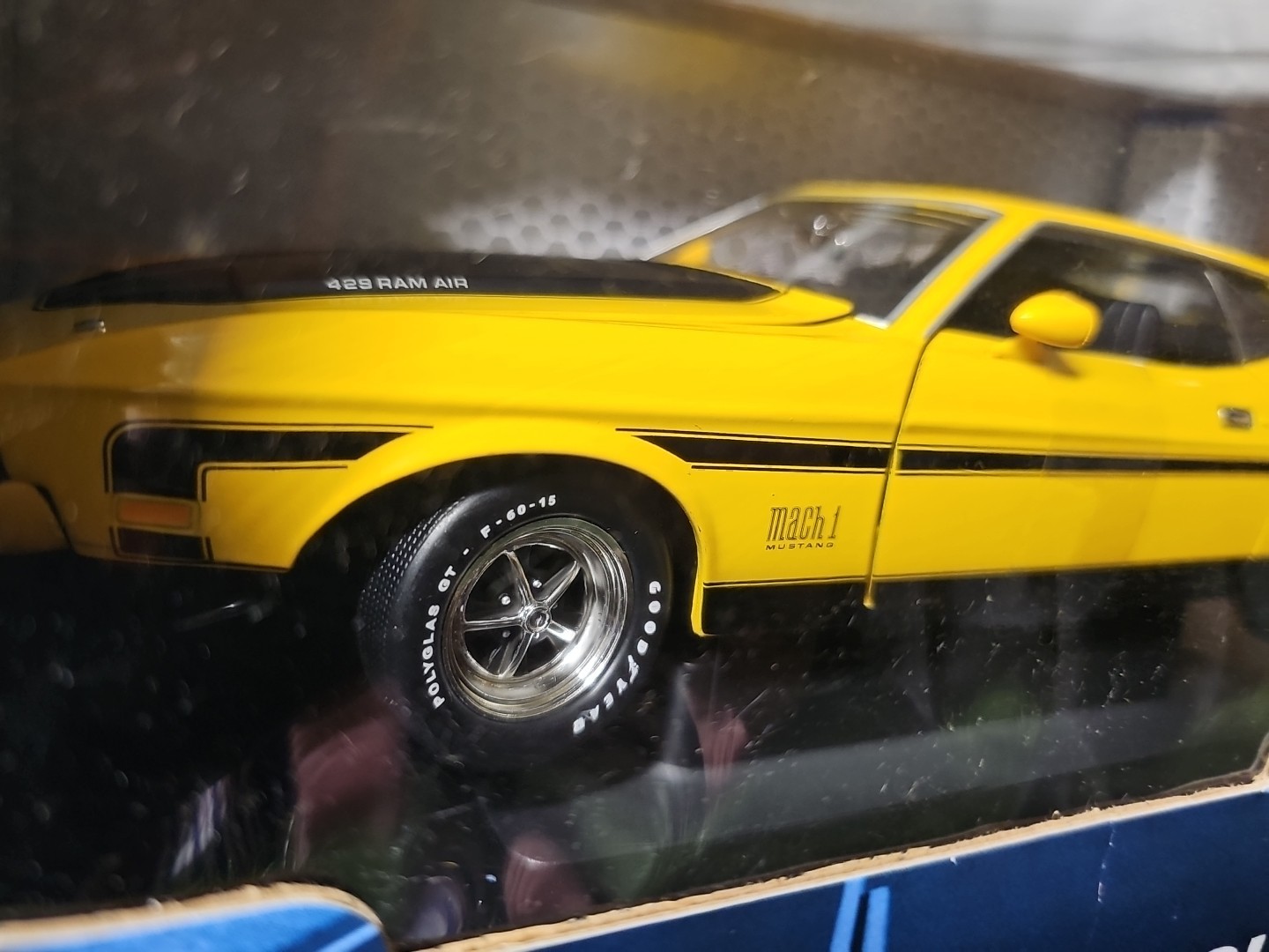 Vntg 2004 Ertl Am. Muscle 1971 Mustang Mach I 429CJ 1:18 40th Ann. Collection
