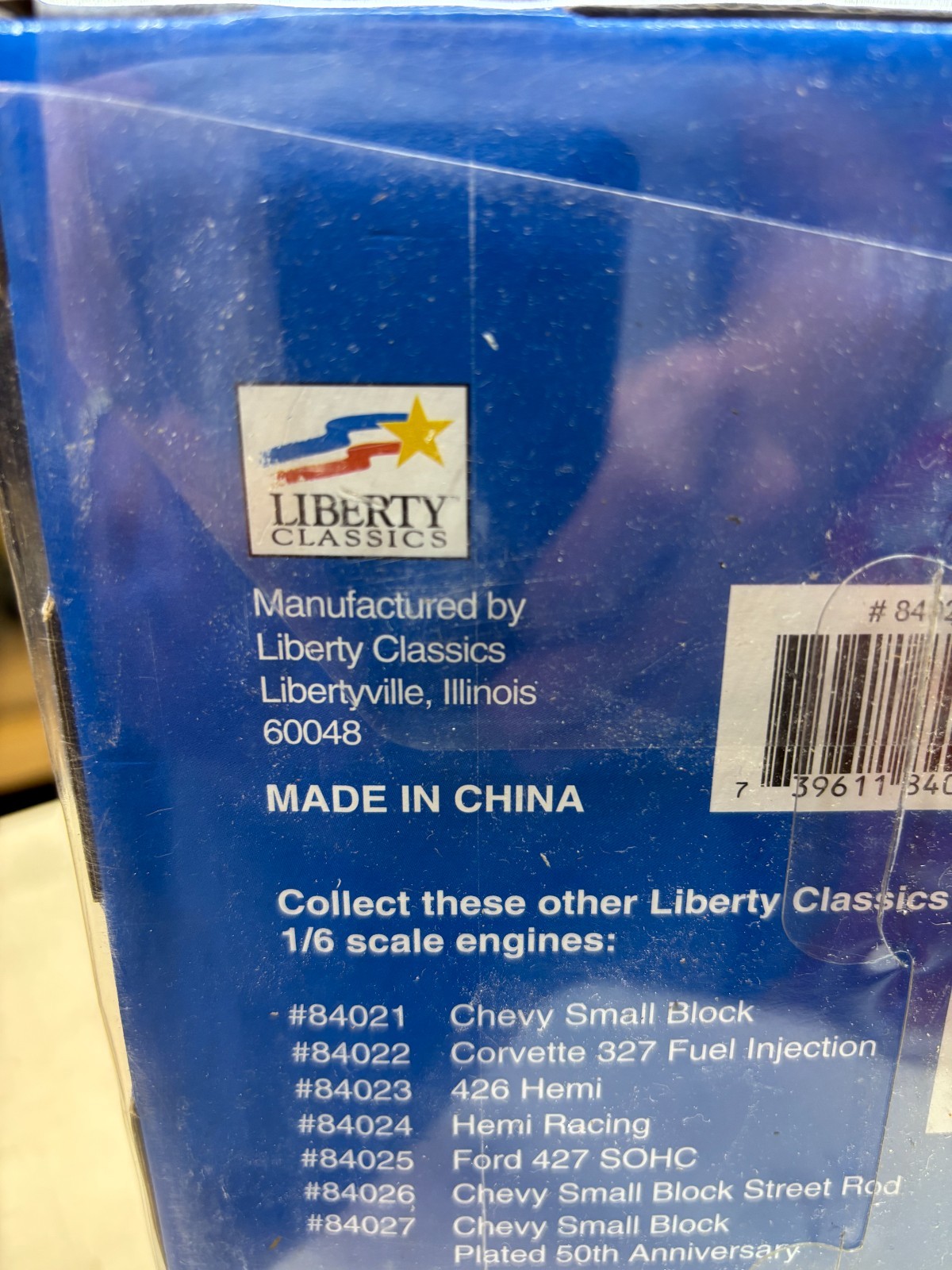 Liberty Classics Ford 427 Dragster Engine Limited Edition 1:6 Moving Model 84029