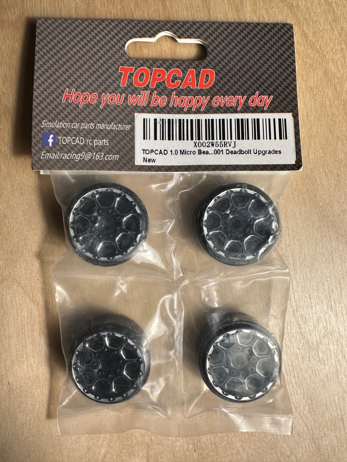 NEW TOPCAD 1.0 Inch Wheels Micro Beadlock Deadbolt Upgrades