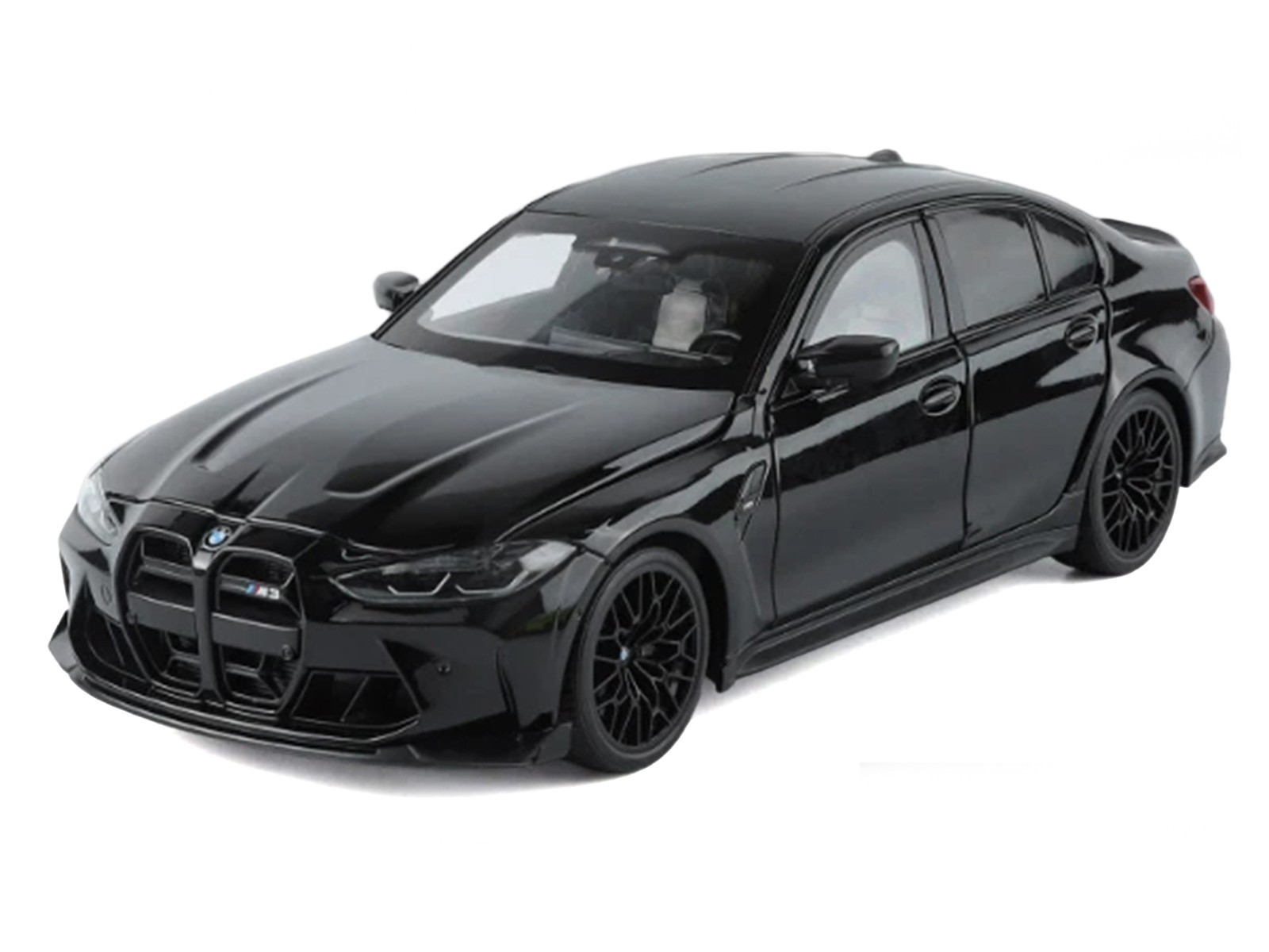 BMW M3 CS LCI BLACK 1/18 DIECAST MODEL CAR BY HEIMANBA H1292 BK